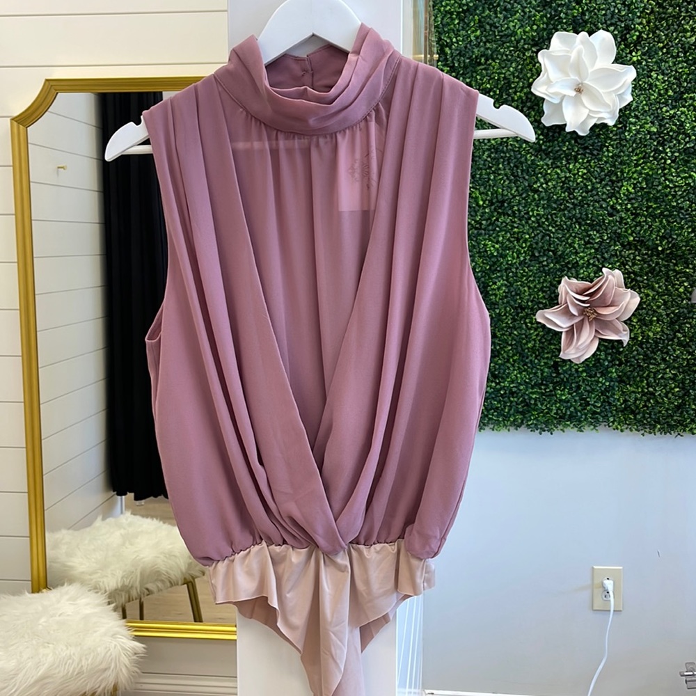 High Neck Bodysuit